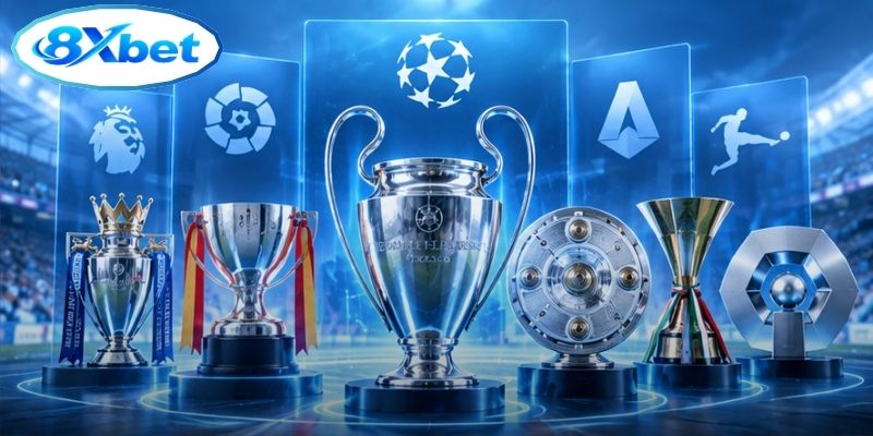 Bảng xếp hạng bóng đá các giải đấu hàng đầu thế giới tại 8xbet